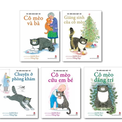Mèo Mog Mập : Cô Mèo Cứu Em Bé - Cô Mèo và Bà - Cô Mèo Đãng Trí - Chuyện Ở Phòng Khám - Giáng Sinh Của Cô Mèo (Trọn bộ 5 quyển)