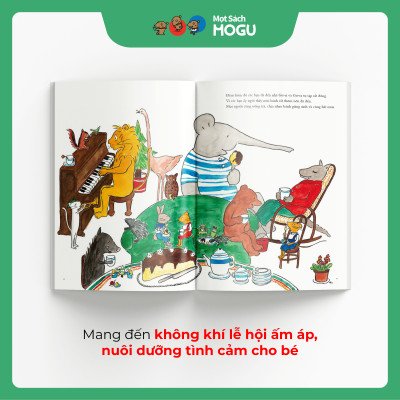 Truyện Ehon bé 3-4-5 tuổi - Gư-ri và Gư-ra - Vị khách đặc biệt