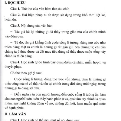 Ôn Thi Tốt Nghiệp THPT Môn Ngữ Văn _GDSG