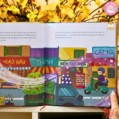 Sách Tết - Đố Quên Được Tết - Bìa cứng cho bé từ 3-12 tuổi - Lionbooks