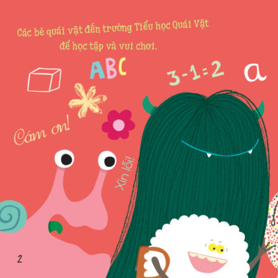 Bé Tự Rèn Tính Tốt: Bé Quái Vật Biết Xin Lỗi