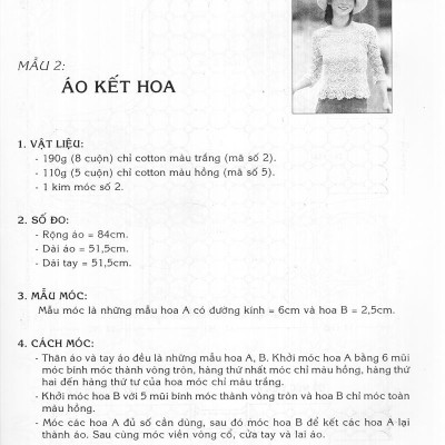 Kỹ Thuật Móc Len Sợi - Thời Trang Xuân Hè