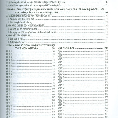 Ôn Luyện Trắc Nghiệm Thi Tốt Nghiệp Trung Học Phổ Thông (năm 2025) Môn Ngữ Văn