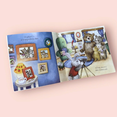 Sách cho bé - Tớ Yêu Bố Tớ - Sách tranh - Dành cho trẻ 2-6 tuổi