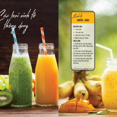 80 Công Thức Làm Nước Ép Và Sinh Tố (Bổ Dưỡng Và Thanh Lọc Cơ Thể)