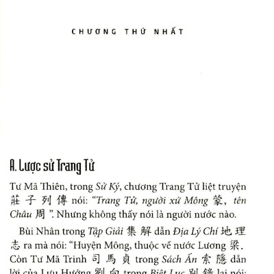Trang Tử Tinh Hoa (Thu Giang Nguyễn Duy Cần )(Tái Bản)