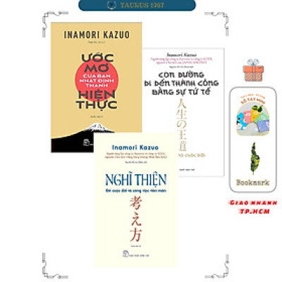 Combo 3 Cuốn: Con Đường Đi Đến Thành Công Bằng Sự Tử Tế - Tác giả: Inamori Kazuo