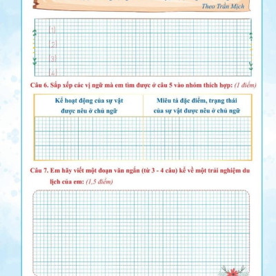 Đề Kiểm Tra Tiếng Việt 4 - Học Kì 2 (Cánh Diều)