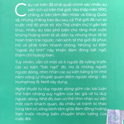 Nghệ Thuật Tư Duy Ngược Dòng