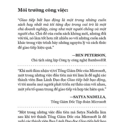 Giao Tiếp Bất Bạo Động - Ngôn Ngữ Của Lòng Trắc Ẩn