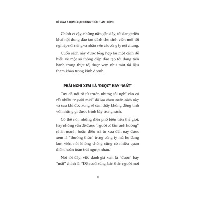 Kỷ Luật Và Động Lực - Công Thức Thành Công