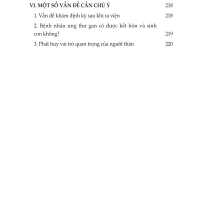 Ung Thư Không Phải Là Dấu Chấm Hết - Ung Thư Gan