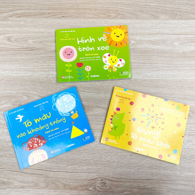 Tủ sách vui để học - Sách tô màu - Dòng sách cầm tay