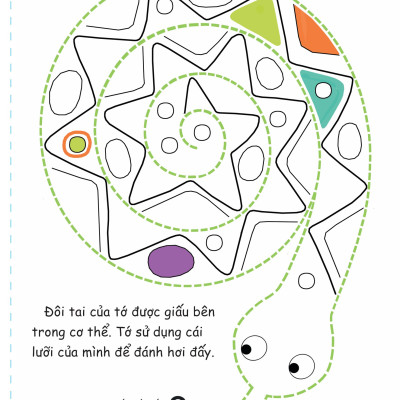 Cắt, Gấp, Tô Màu - Thế Giới Động Vật