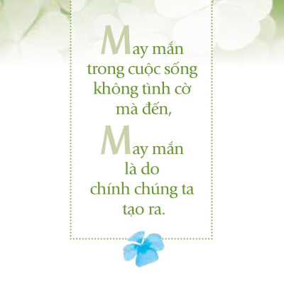 Bí Mật Của May Mắn - Khổ Lớn (Tái Bản 2021)