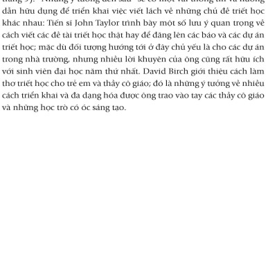 Sách Cửa Hiệu Triết Học