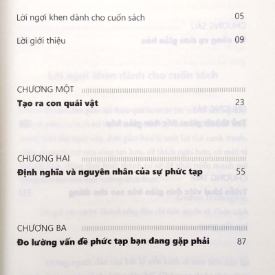 Vì Sao Đơn Giản Lại Hiệu Quả