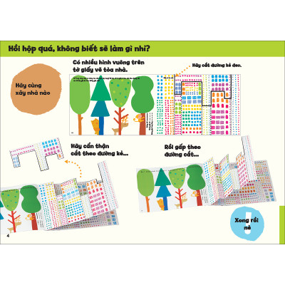 Cắt Dán Thật Vui! - Tủ sách vui để học