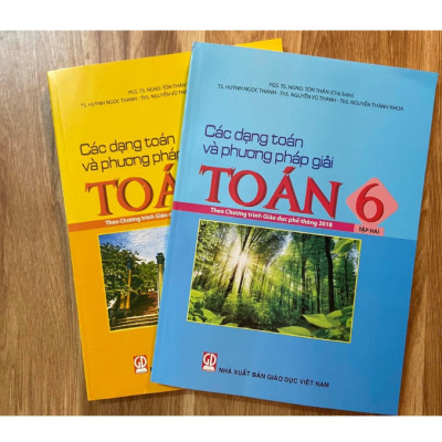 Sách Các Dạng Toán Và Phương Pháp Giải Toán 6 (2 Quyển)