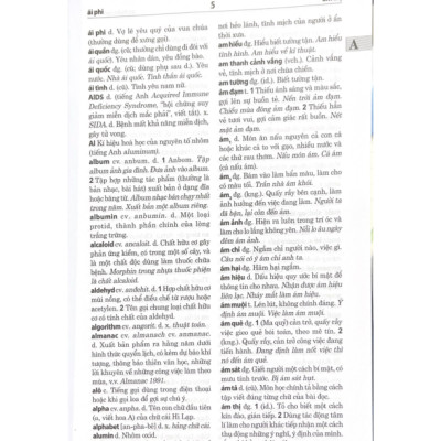 Từ Điển Tiếng Việt (Hoàng Phê) - Tái Bản - Vanlangbooks