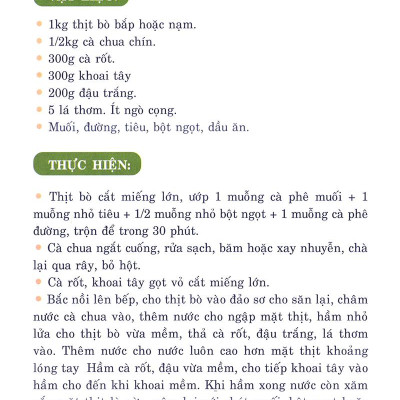 Nấu Ăn Ngon - Các Món Nấu