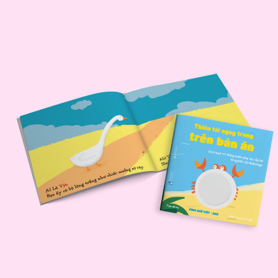 Sách Ehon Thiên Tài Ẩn Náu Trên Bàn Ăn