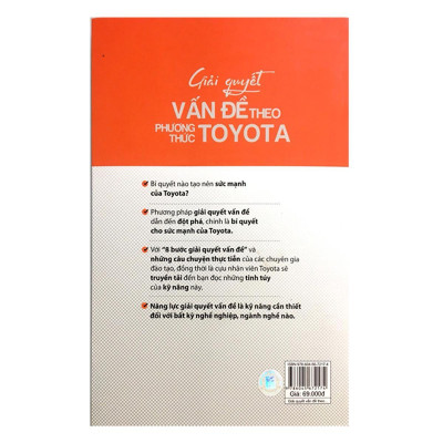 Sách - Giải Quyết Vấn Đề Theo Phương Thức Toyota (Tái Bản) - NXB Phụ Nữ