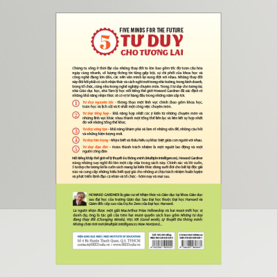 5 Tư Duy Cho Tương Lai (Five Minds For The Future) - Howard Gardner - PACE Books