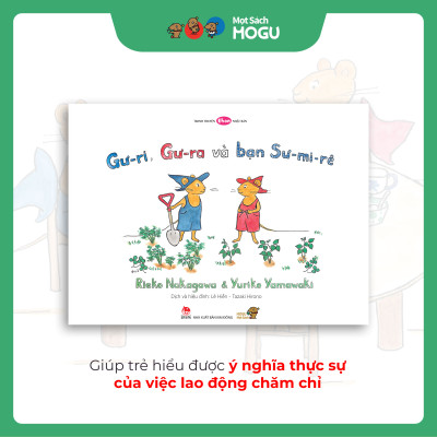 Truyện Ehon bé 1-2-3 tuổi - Bộ 6 cuốn Gư-ri, Gư-ra du ký