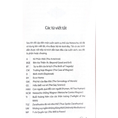 Dẫn Luận Về Nietzsche