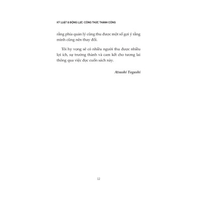 Kỷ Luật Và Động Lực - Công Thức Thành Công