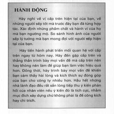 Để Được Trọng Dụng & Đãi Ngộ (Tái Bản 2016)