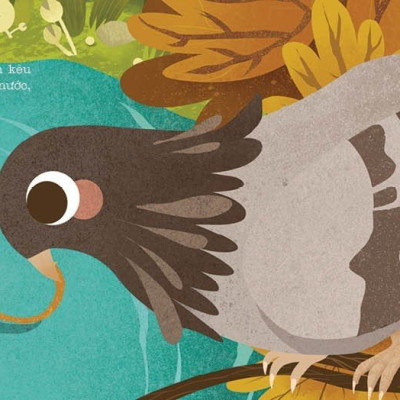 Ngụ Ngôn Song Ngữ Anh - Việt: Kiến Và Chim Bồ Câu (Tái Bản 2019)