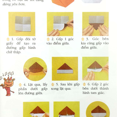 Origami Trò Chơi Gấp Giấy Dành Cho Trẻ Em - Tập 2 (Tái Bản 2023)