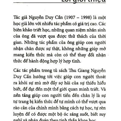 Thuật Tư Tưởng (Tái Bản)