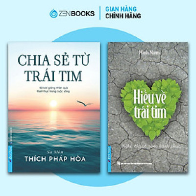 Combo Sách Chia Sẻ Từ Trái Tim & Hiểu Về Trái Tim