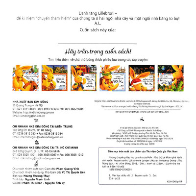 Những Chuyến Phiêu Lưu Qua Thư Của Felix - Chú Thỏ Bé Khám Phá Hành Tinh Xanh (Tái Bản)