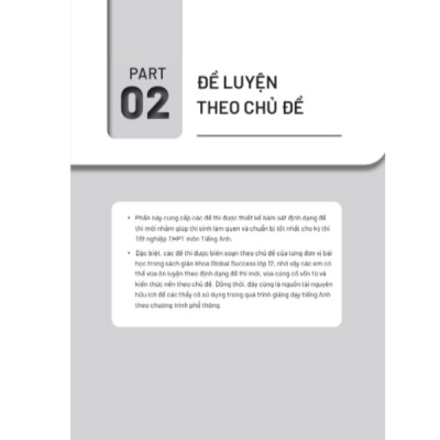 Combo Đề Luyện Thi Tốt Nghiệp THPT Môn Tiếng Anh + Làm Quen Với TOEFL ITP Reading + Bộ Đề Thi Thử Tốt Nghiệp THPT Môn Tiếng Anh