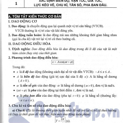 Kĩ Thuật Giải Quyết Nhanh Gọn Bài Tập Trắc Nghiệm Vật Lí (Tái Bản)