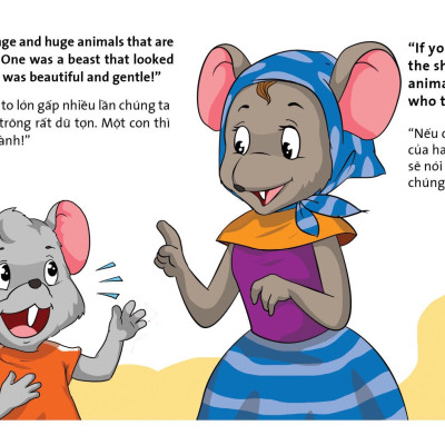 Combo 10 cuốn Truyện tranh ngụ ngôn dành cho thiếu nhi ( Song ngữ Anh - việt ) 