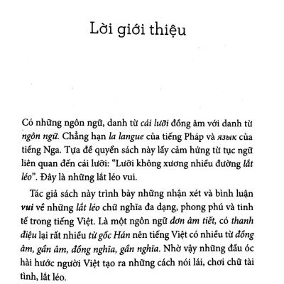 Lắt Léo Tiếng Việt