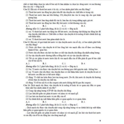 Cẩm nang ôn tập trọng tâm môn sinh học luyện thi tốt nghiệp THPT (dùng chung các bộ sgk hiện hành) - HA
