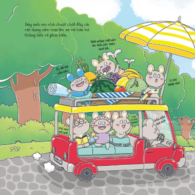 Bảy Anh Em Nhà Chuột - Trò Chơi Mùa Hạ - Đá Bào Cá Voi