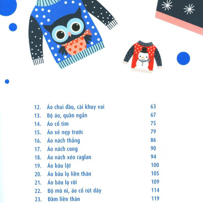 Kỹ Thuật Đan Len Sợi - Trang Phục Trẻ Em