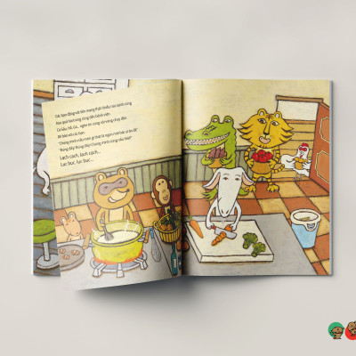 Truyện Ehon bé 3-4-5 tuổi - Bác sĩ An-tôn - Ngày bận rộn