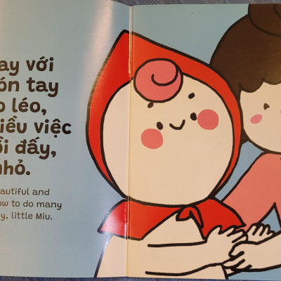 Sách Ehon Miu Bé Nhỏ Phần 3 Song Ngữ - Đừng Vẽ Bậy Nhé