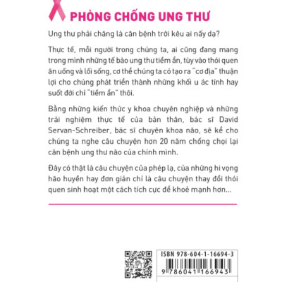 Phòng Chống Ung Thư - Lối Sống Mới Cho Một Cơ Thể Và Tinh Thần Khỏe Mạnh