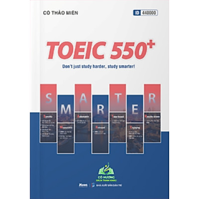 Toeic 550+, sách luyện toeic 2 kỹ năng reading & listening 2024 #huongbook