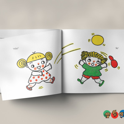  Truyện Ehon bé 1-2-3 tuổi - Quả bóng của Mamma