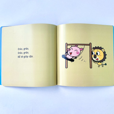 Bộ Sách Ehon Bé Ngoan TỚ MUỐN ĂN MỘT CON VOI – BỘ SÁCH GIẢI ĐÁP BĂN KHOĂN “ĐỌC GÌ, CHƠI GÌ VỚI CON?”